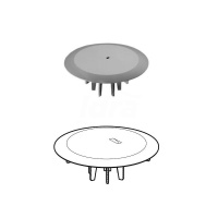 Пробка сливного отверстия Geberit d90 для сифона для душевых поддонов: Альпийский белый  243.775.11.1